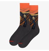 Chaussettes d'art, taille 36-40, Edvard Munch, Le Cri