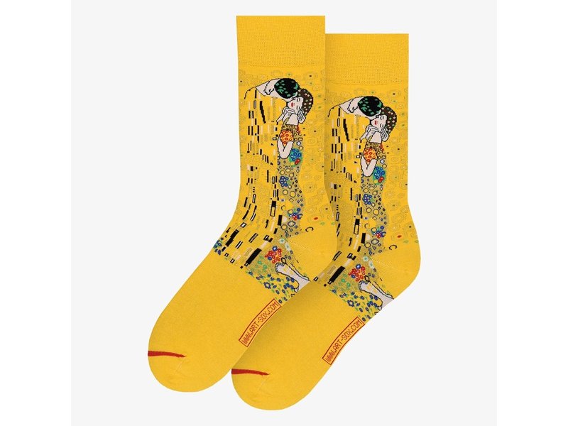 Chaussettes d'art, taille 36-40, Klimt, le baiser