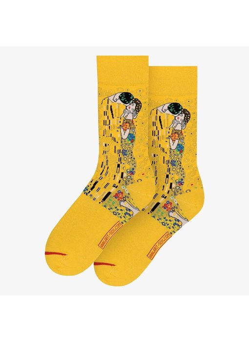 Chaussettes d'art, taille 40-46, Klimt, le baiser
