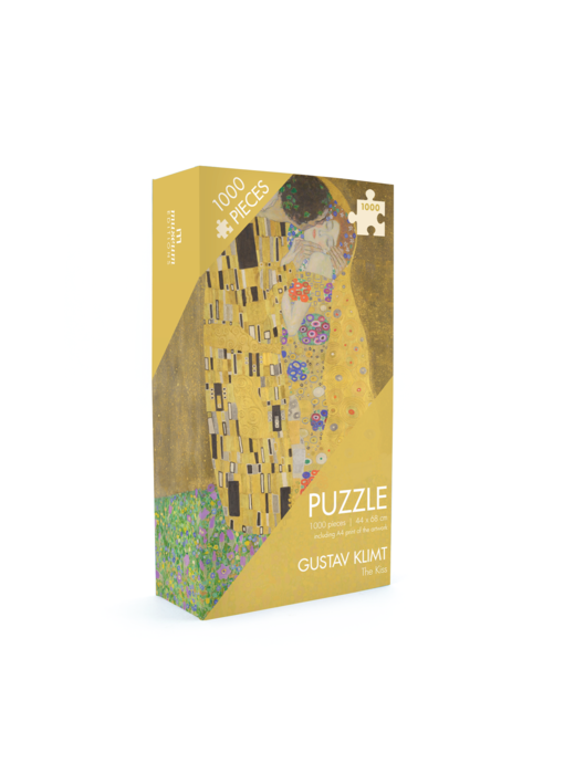 Jigsaw puzzle, 1000 pieces, Gustav Klimt, The kiss