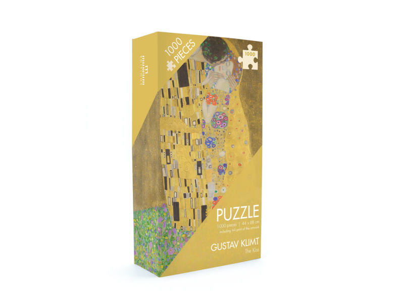Puzzle, 1000 piezas,Klimt, el beso