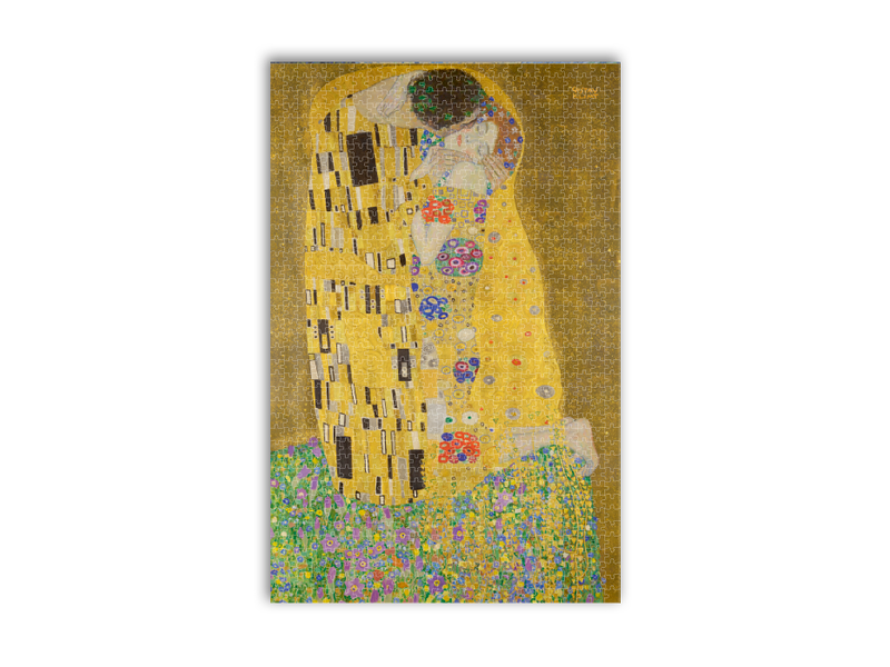 Jigsaw puzzle, 1000 pieces, Gustav Klimt, The kiss