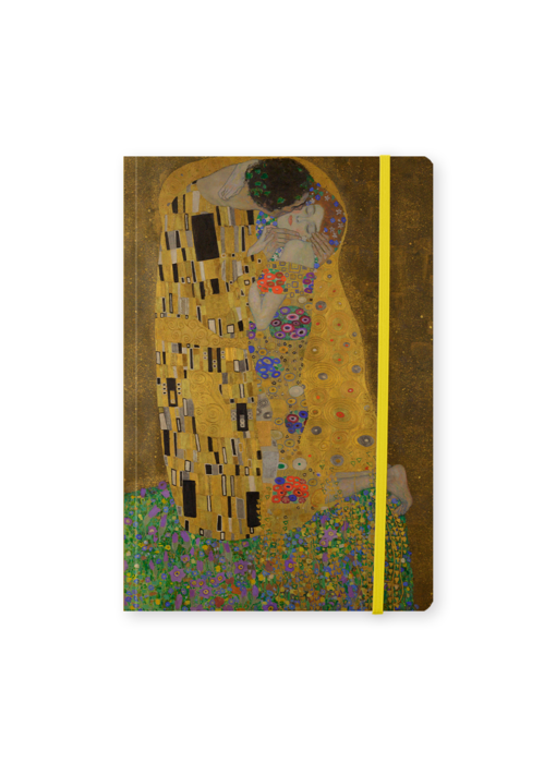 Softcover-Notizbuch, A5,  Gustav Klimt, Der Kuss