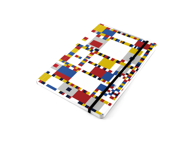 Carnet à couverture souple, A5 Mondrian, Victory Boogie Woogie