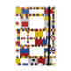 Cuaderno de tapa blanda, A5, Mondriaan, Victory Boogie Woogie