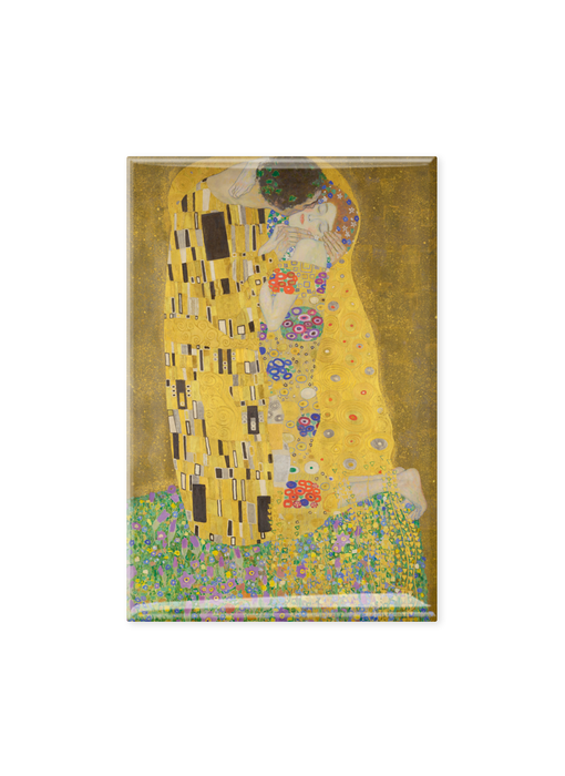 Magnet de réfrigérateur, Gustav Klimt, Le Baiser