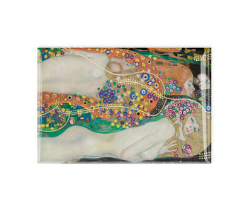 Koelkastmagneet, Gustav Klimt, Waterslangen 2