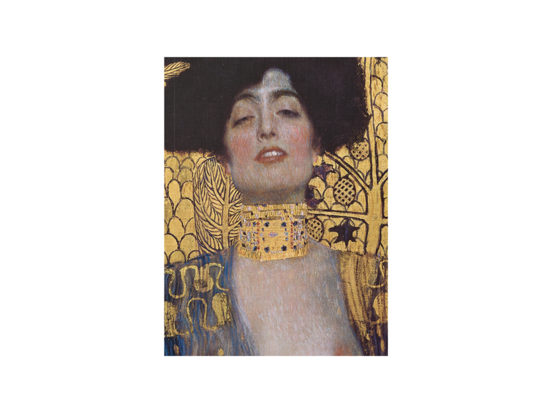 Softcover Kunst Skizzenbuch,  Gustav Klimt, Judith