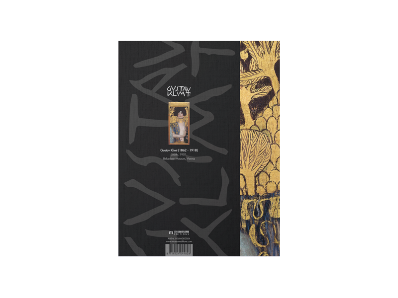 Softcover kunst schetsboek, Gustav Klimt, Judith