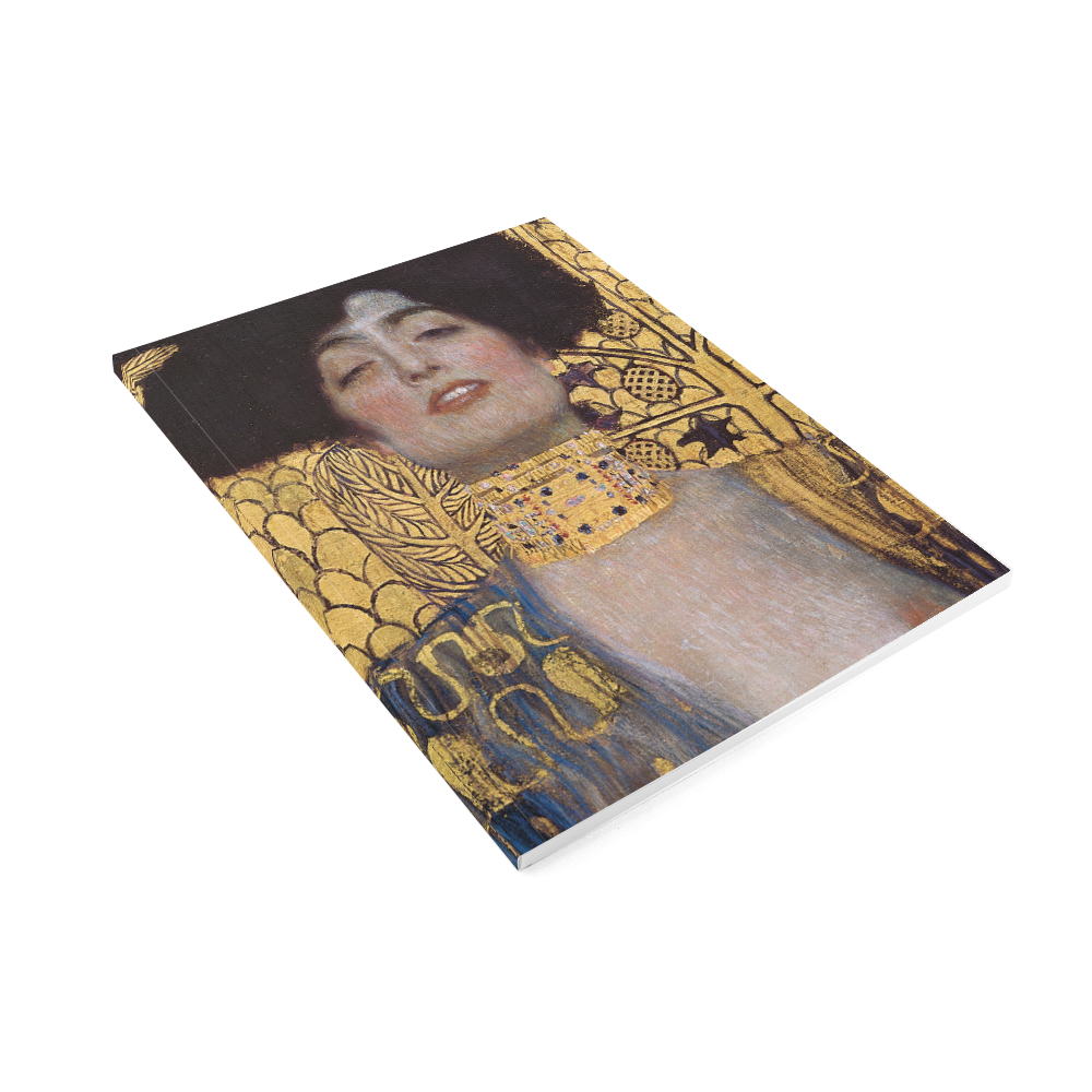 Bullet Journal Caderno  A Dama Dourada de Gustav Klimt