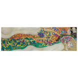 Écharpe, Gustav Klimt , Serpents d'eau 2