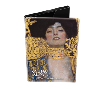 Kaartenmapje ,Gustav Klimt , 2x5 dubbele kaarten
