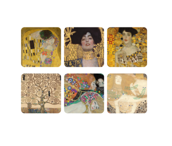 Coasters, Masterpieces, Gustav Klimt