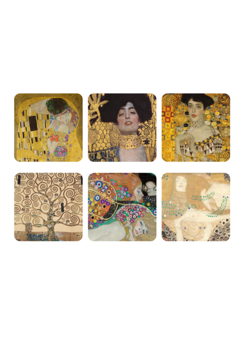 Posavasos, Obras maestras, Gustav Klimt