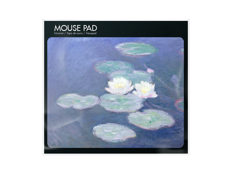 Tapis de souris, Monet, Nymphéas à la lumière du soir