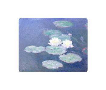 Mouse Pad ,  Monet,  Waterlilies by evening light