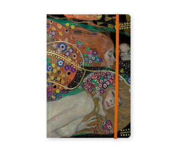 Softcover Books A5 ,  Gustav Klimt, Water Serpents 2