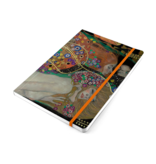 Softcover notitieboekje, A5, Gustav Klimt, Waterslangen  2