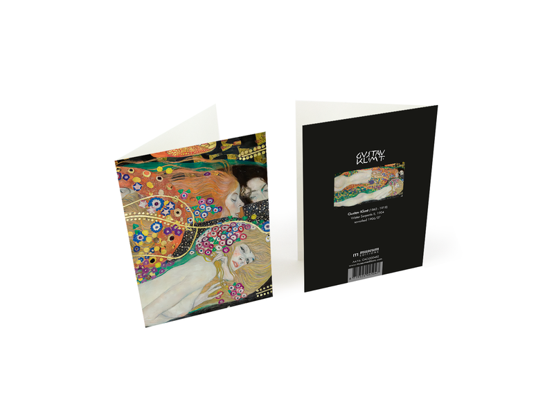 Card Wallet, set of 10 Note cards, Gustav Klimt