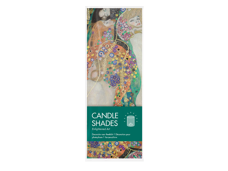 Candle shade, Gustav Klimt, Water Serpents 2