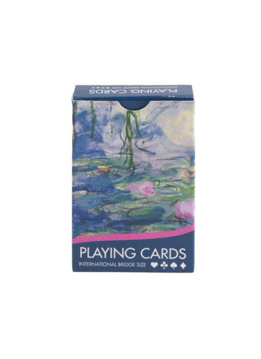 Cartes à jouer,   Claude Monet, nymphéas