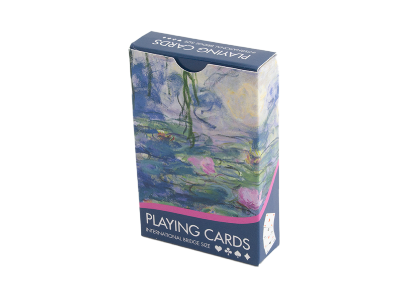 Jugando a las cartas,   Claude Monet, Nenúfares