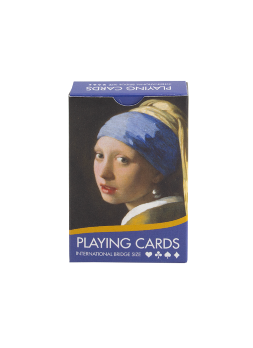 Cartes à jouer,  Fille à la perle, Vermeer