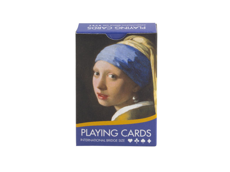 Playing cards, Vermeer, Girl with the Pearl Earring