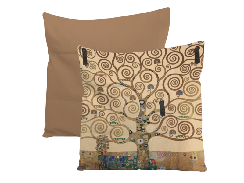 Cushion cover, 45x45 cm,  Klimt, tree