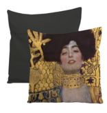 Housse de coussin, 45x45 cm, Klimt, Judith