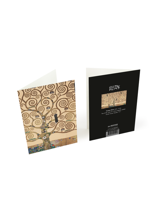 Doppelkarte mit Umschlag, Gustav Klimt , Baum