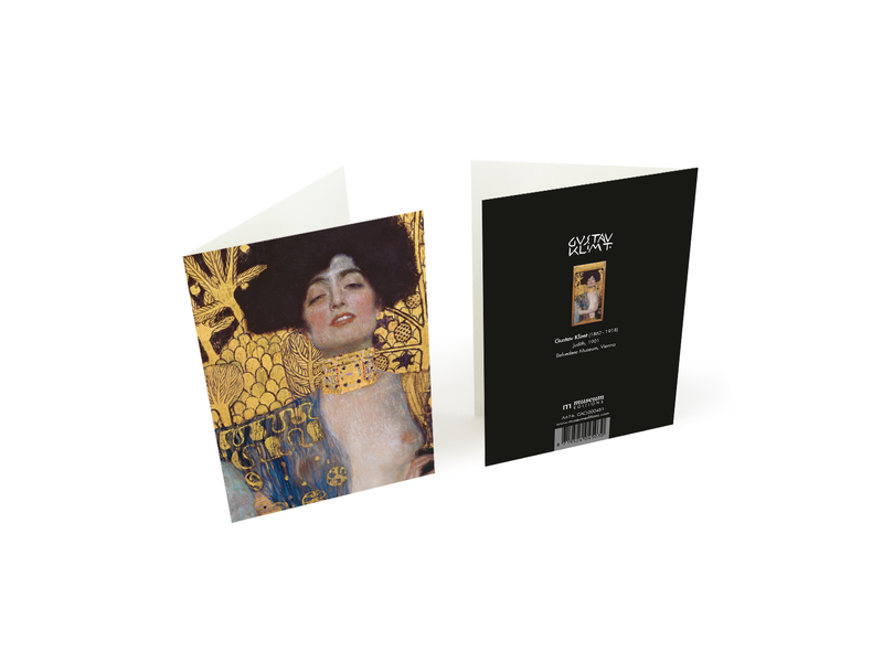 Doppelkarte mit Umschlag, Gustav Klimt Judith