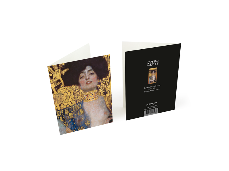 Tarjeta doble con sobre,Gustav Klimt Judith