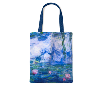 Cotton Tote Bag Luxe, Monet,   Waterlilies