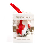 Christmas bauble, Poppies, unbreakable