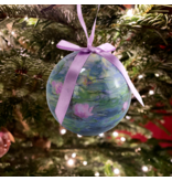 Christmas bauble, Waterlilies, Claude Monet, unbreakable