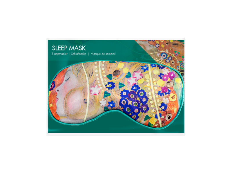 Schlafmaske, Gustav Klimt, Wasserschlangen 2