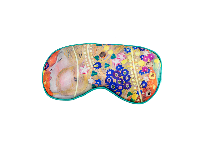 Sleeping mask, Gustav Klimt, Water Serpents 2