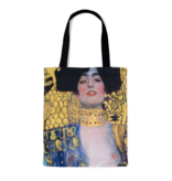 Cotton Tote Bag with lining, Gustav Klimt, Judith
