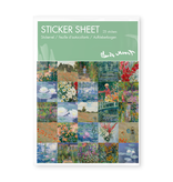 Stickersheet, Claude Monet