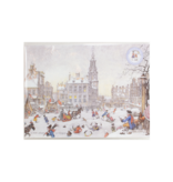 Reproduction A4, Anton Pieck,  Amsterdam Ice Scene