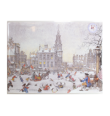 Poster Mini A3, Anton Pieck, Amsterdam Ice Scene