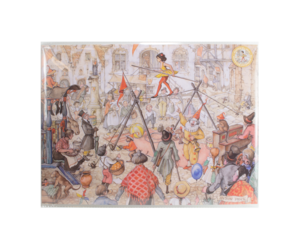 Reproduction A3, Anton Pieck, Circus | Museum Webshop - Museum-webshop