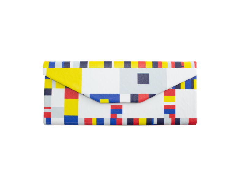 Foldable spectacle case , Mondrian , Boogie Woogie