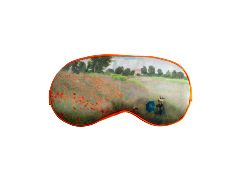 Slaapmasker, Claude Monet, Veld met klaprozen