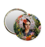 Pocket Mirror W, Ø 80 mm,Frida Kahlo