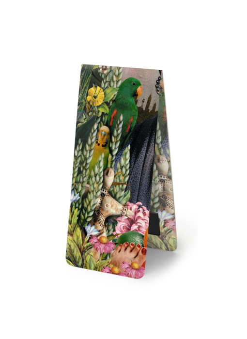 Magnetic Bookmark, Frida Kahlo, detail bird