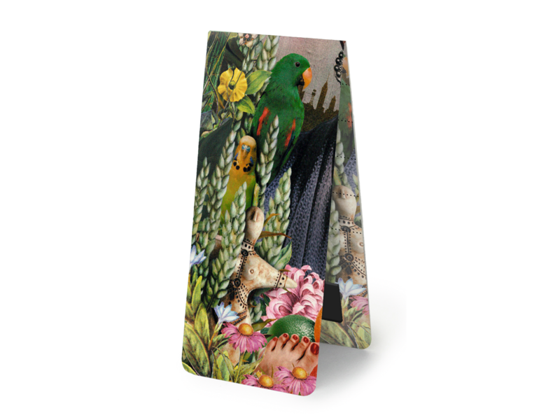 Magnetic Bookmark, Frida Kahlo, detail bird
