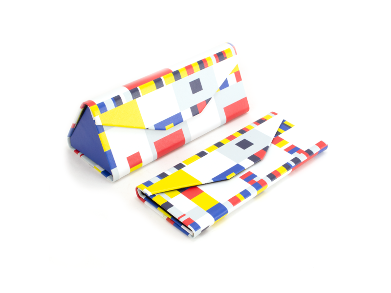 Estuche plegable para gafas , Mondrian , Boogie Woogie