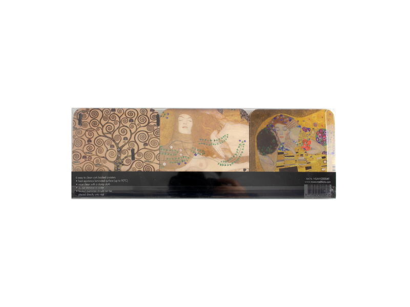 Coasters, Masterpieces, Gustav Klimt